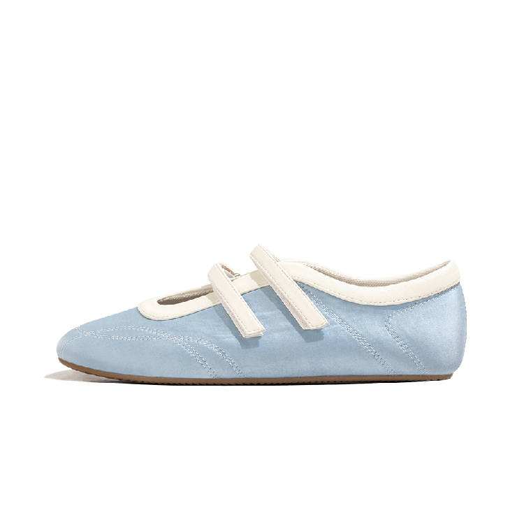 LAOMIAO Mary Jane Shoes Women's Light Blue