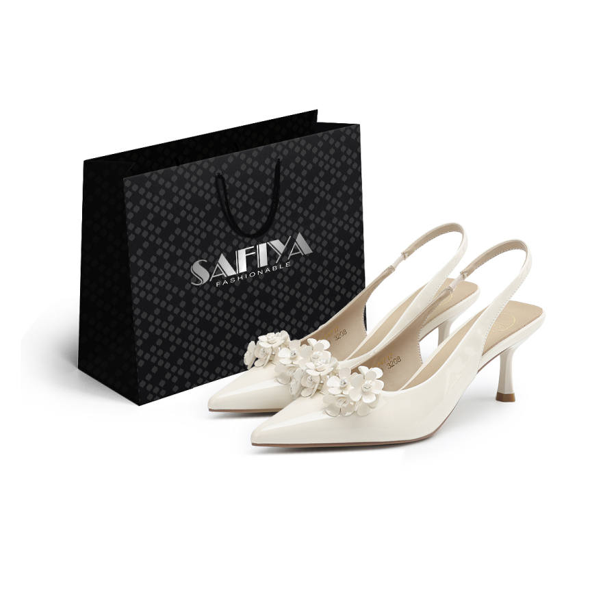 SAFIYA High Heels Women's Beige, Black, Green