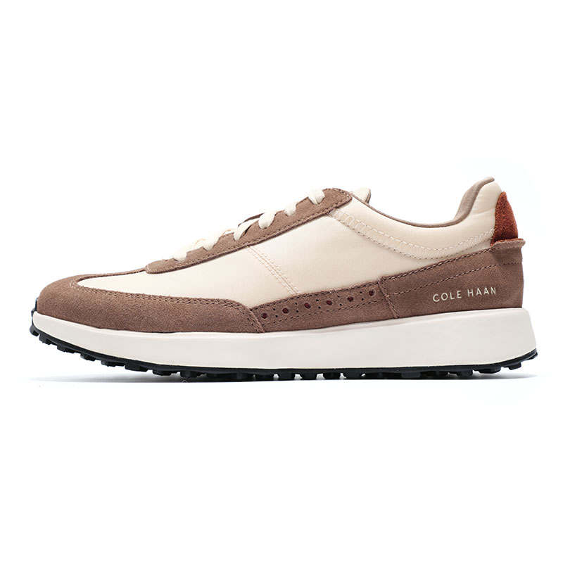 COLE HAAN Cushioning Slip Resistant Breathable Lightweight Low top Running Shoes Men's Brown