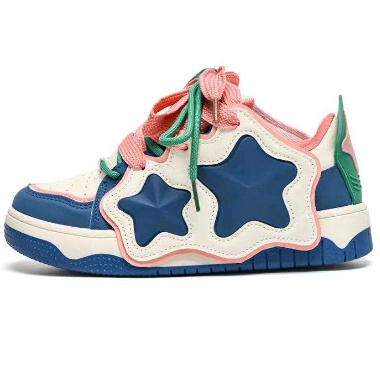 QITUMAUL Slip Resistant Lightweight Non slip Lightweight Low top Athleisure Puffy Shoes Women's