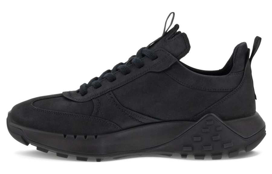 Ecco Ecco Leather Low top Casual Shoes Men's Black
