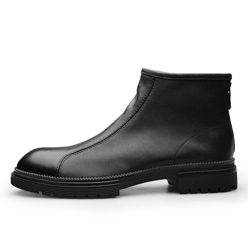 PARDASAUL PARDASAUL Cow Leather Ankle Boots Men's Black