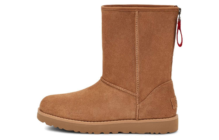 UGG UGG W Classic Short Logo Zip Women's