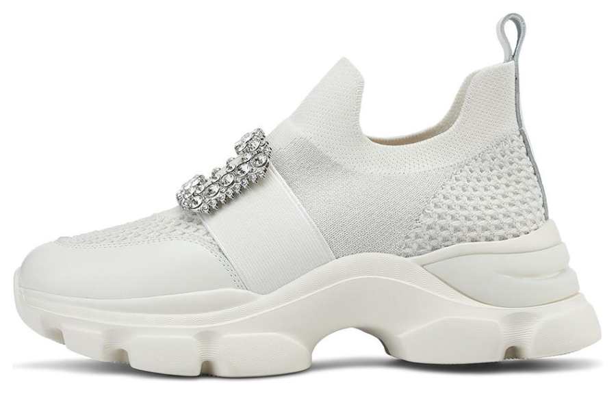 Rosa Bianca Cow Leather Low top Chunky Sneakers Women's
