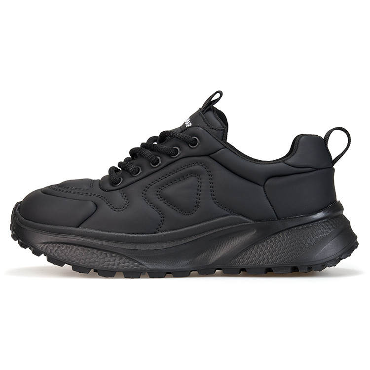 Joy&Mario Synthetic Leather Slip Resistant Lightweight Height Increasing Low top Casual Shoes Women's