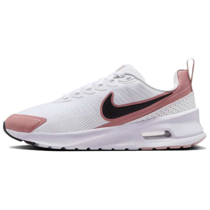 Nike Nike Air Max Nuaxis Abrasion Resistant Low top Casual Shoes Women's White Pink