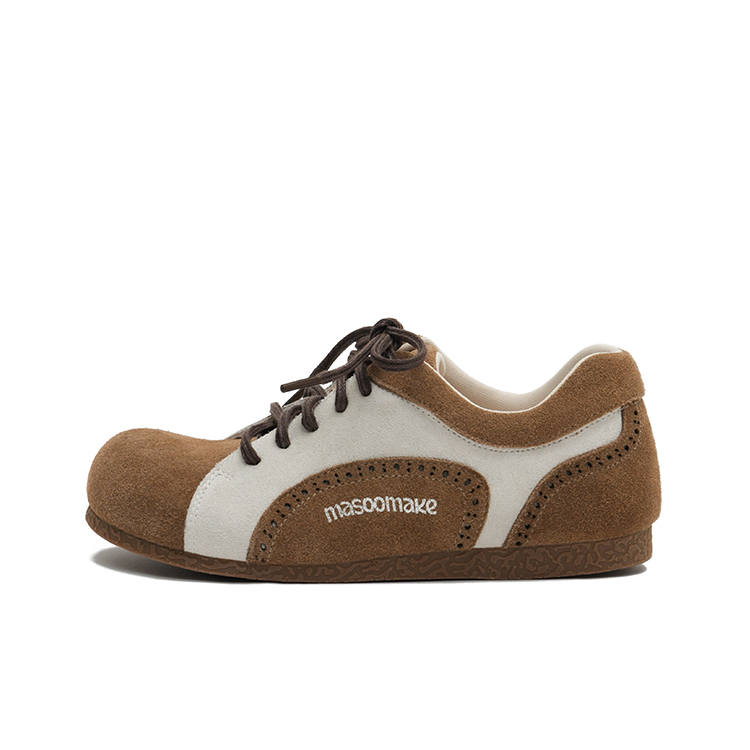 MASOOMAKE Cow Suede Lightweight Casual Shoes Women's