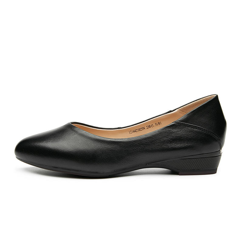 AOKANG Cow Leather Women's Casual Shoes Women's