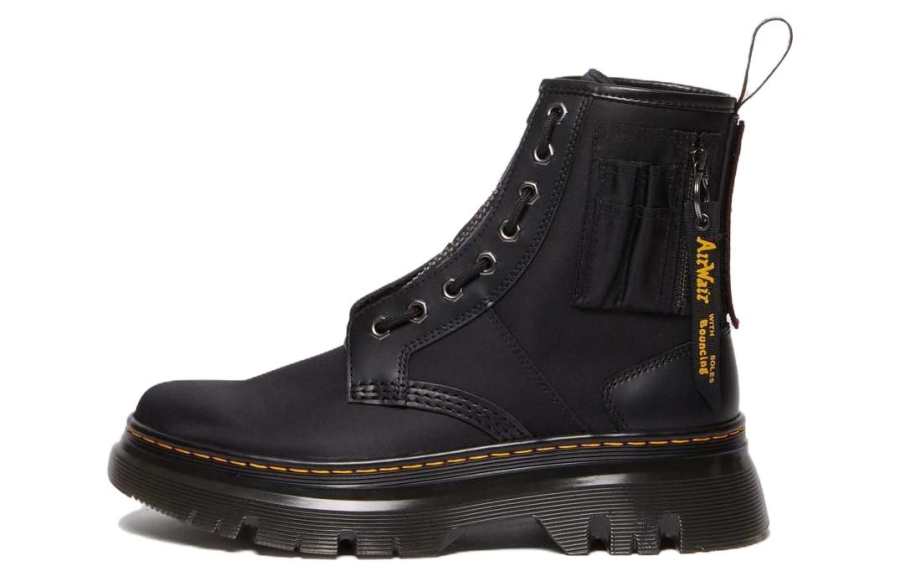 Dr.Martens Alpha Industries x Dr.Martens Leather Ankle Boots Unisex Black