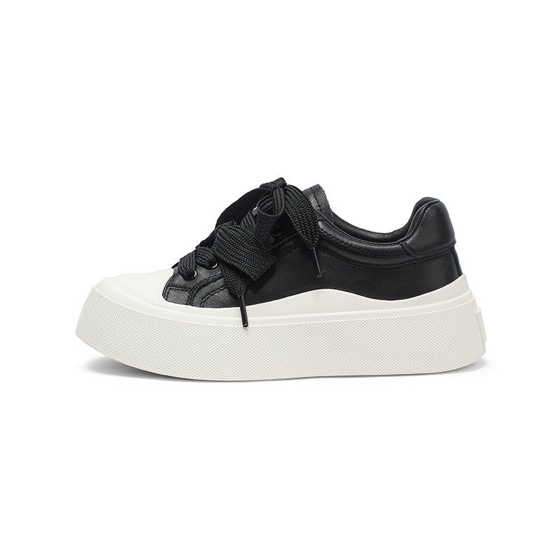 Coup De Foudre Cow Leather Height Increasing Height Increasing Low top Skateboard Shoes Women's
