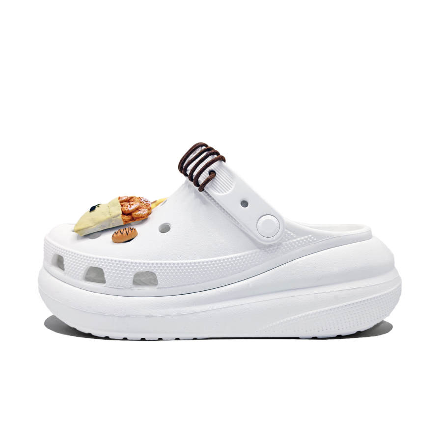 Crocs Crocs Crush Clog EVA Clogs Unisex White