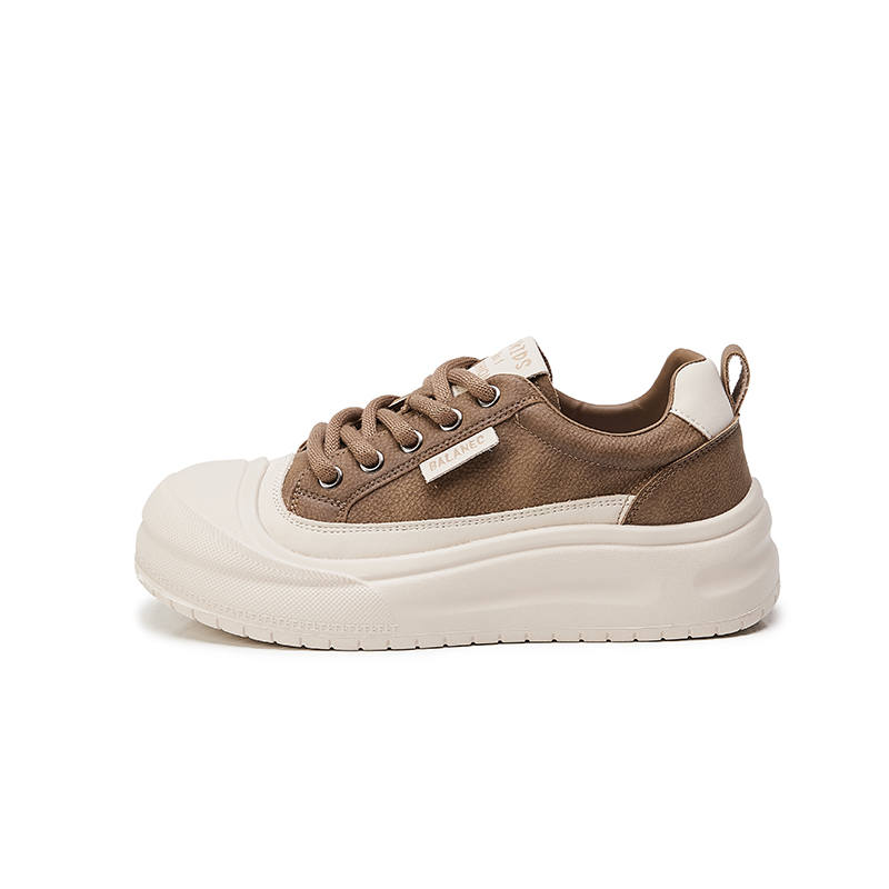 GONGNIUMEILI Pu Low top Skateboard Shoes Women's