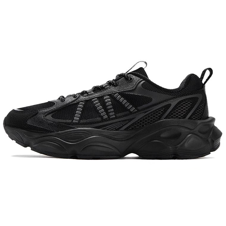 361° Low top Casual Shoes Men's Black Gray