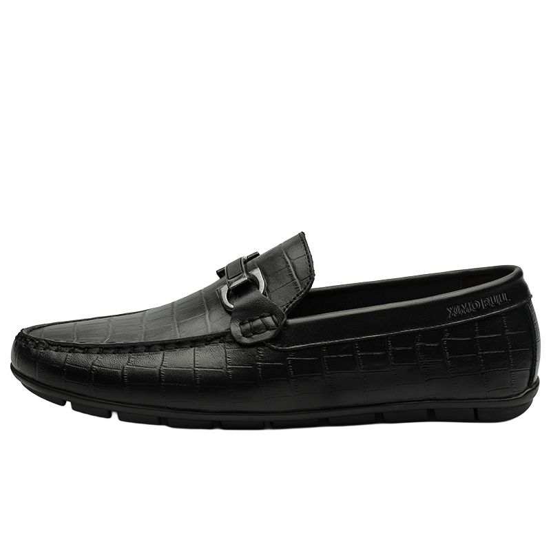 XIMO BULL Top Grain Cow Leather Casual Shoes Men's