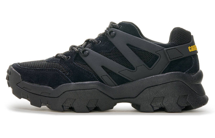CAT REACTOR Collection Low top Mountaineering Shoes Unisex Black