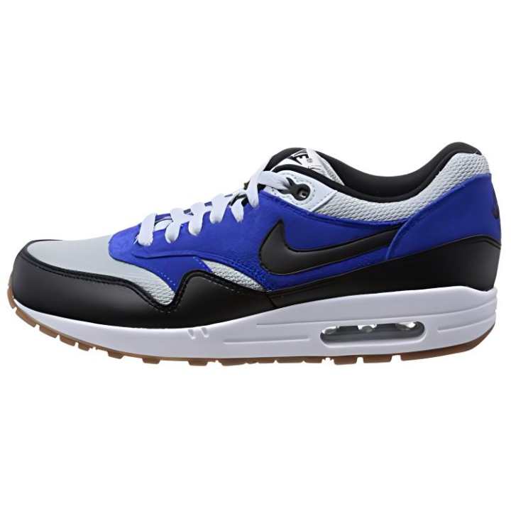 Nike Nike Air Max 1 Breathable Low top Casual Shoes Men's Black Blue