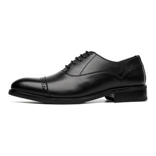 XIAOTOULANG Dress Shoes Men's Low Top Black/Brown