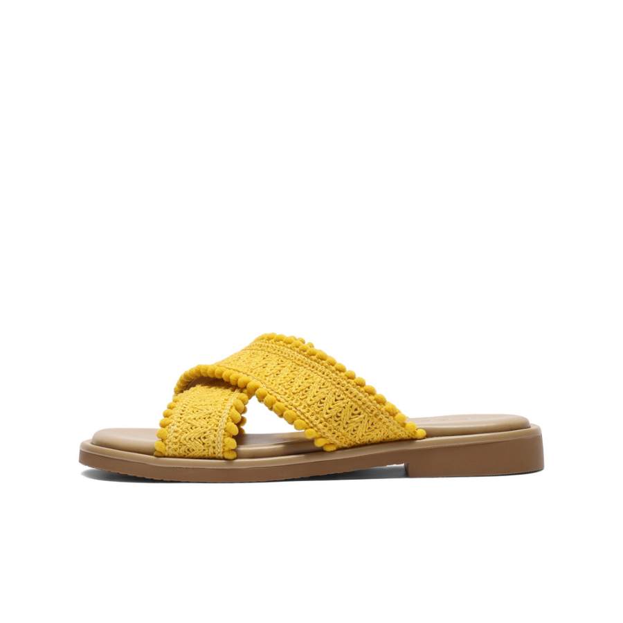 BELLE Slide Slippers Women's Ecru