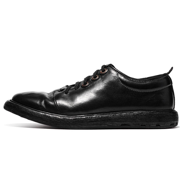 Dreambox Vibram x Dreambo Horse Leather British Casual Shoes Men's