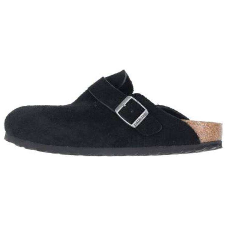 Birkenstock Boston Slip Resistant Closed Toe Slippers Unisex Black