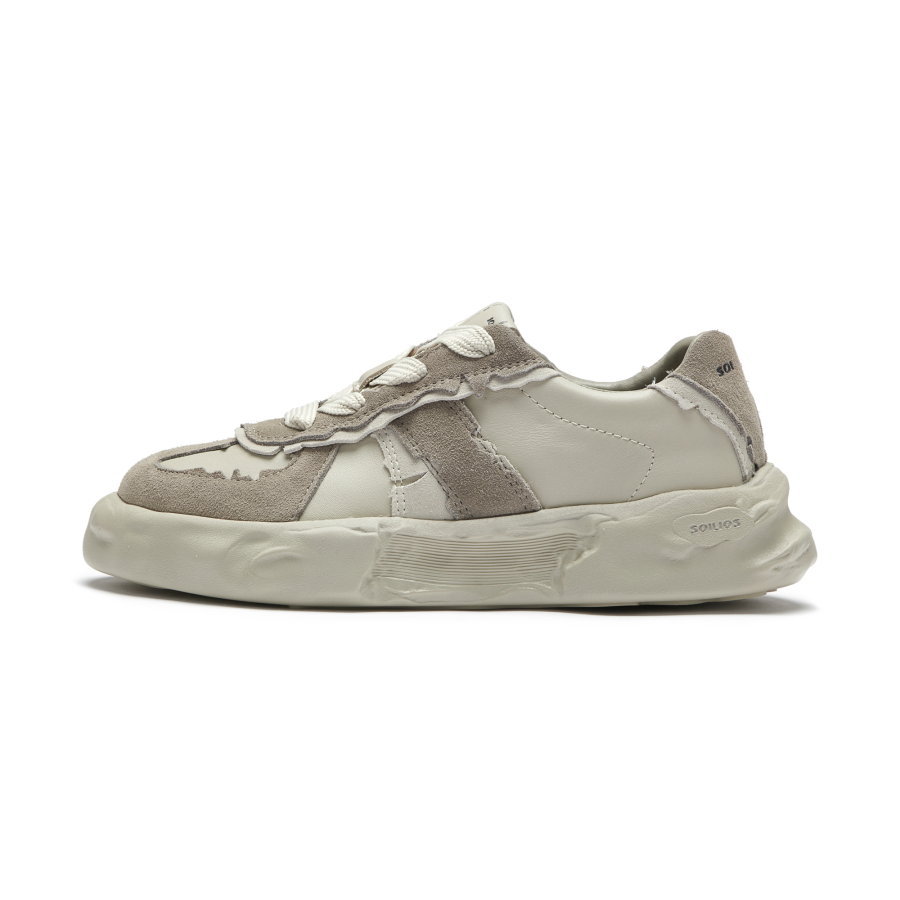 Soilios Cow Leather Slip Resistant Abrasion Resistant Slip Resistant Abrasion Resistant Low top Skateboard Shoes Unisex