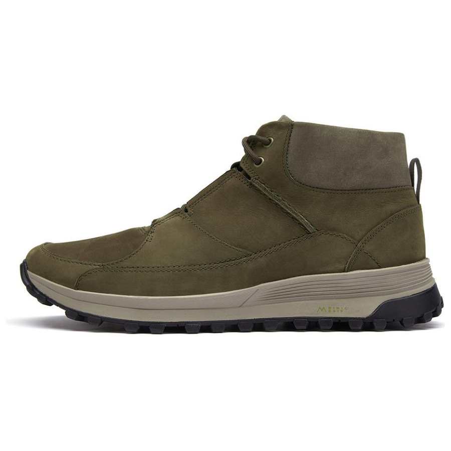 Clarks Cow Leather Slip Resistant Abrasion Resistant High top Casual Shoes Men's Green