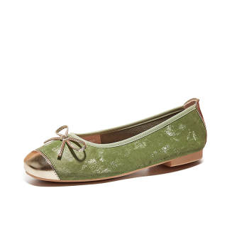 QUICHESHOES Sheepskin Casual Shoes Women's