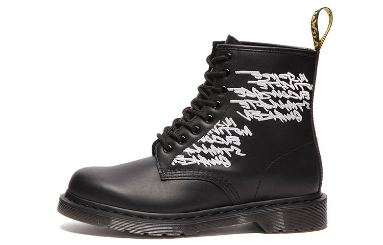Dr.Martens 1460 Futura Laboratories x 1460 Dr.Martens 'Embroidered Black'