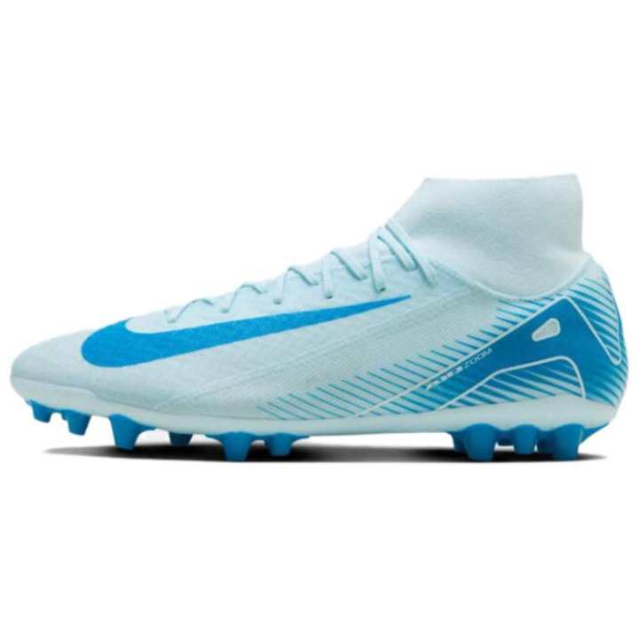 Nike Nike Mercurial Superfly 10 AG Artificial Ground Artificial Turf Fabric Soccer Shoes Men's Blue