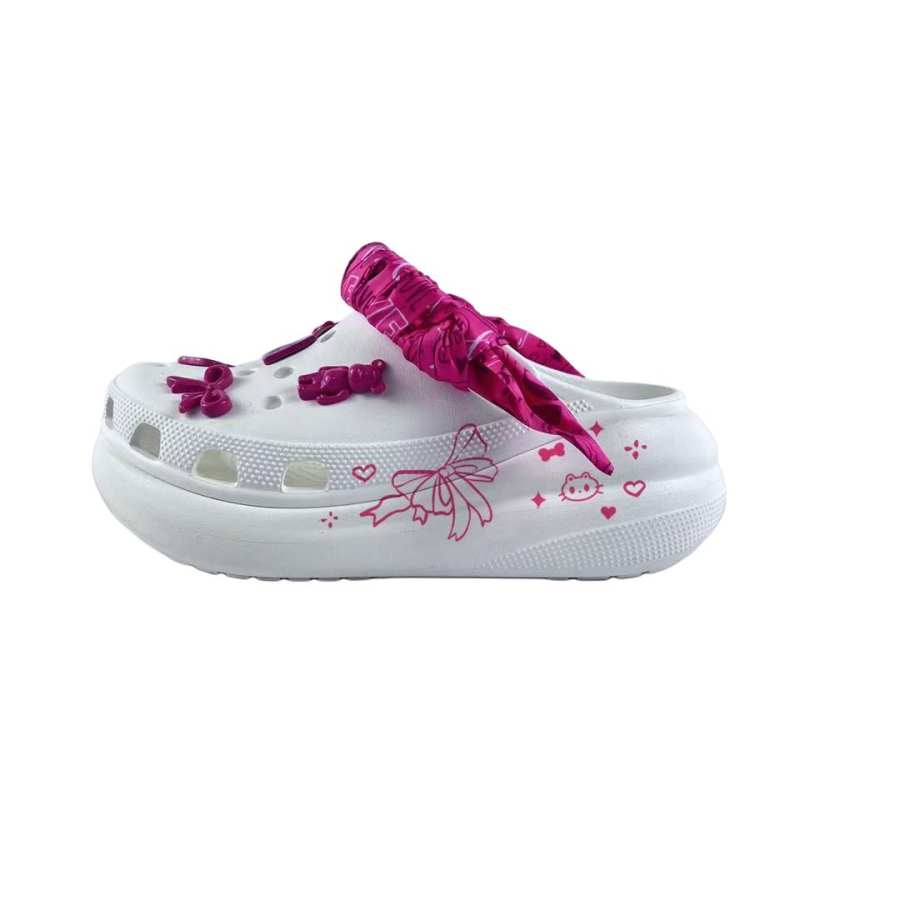 Crocs Crocs Crush Clog EVA Clogs Unisex White