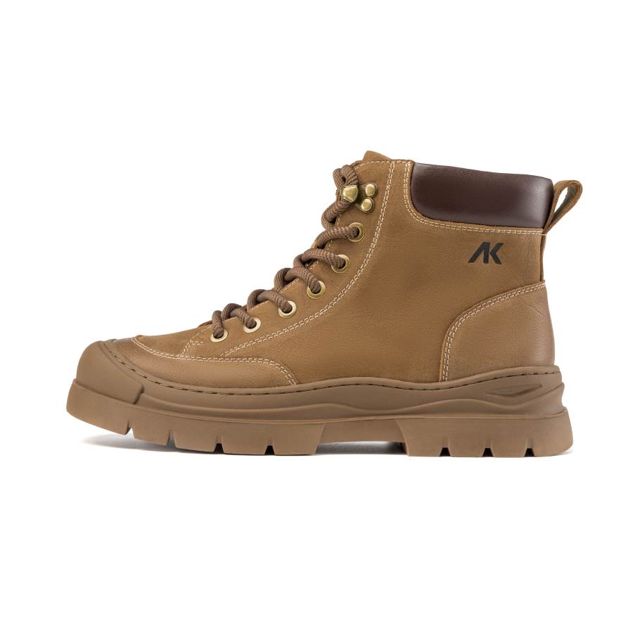 AOKANG AOKANG Combat Boots Men's Brown