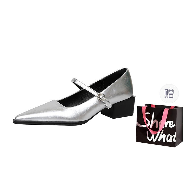 BIGTREE BIGTREE Pu Mary Jane Shoes Women's