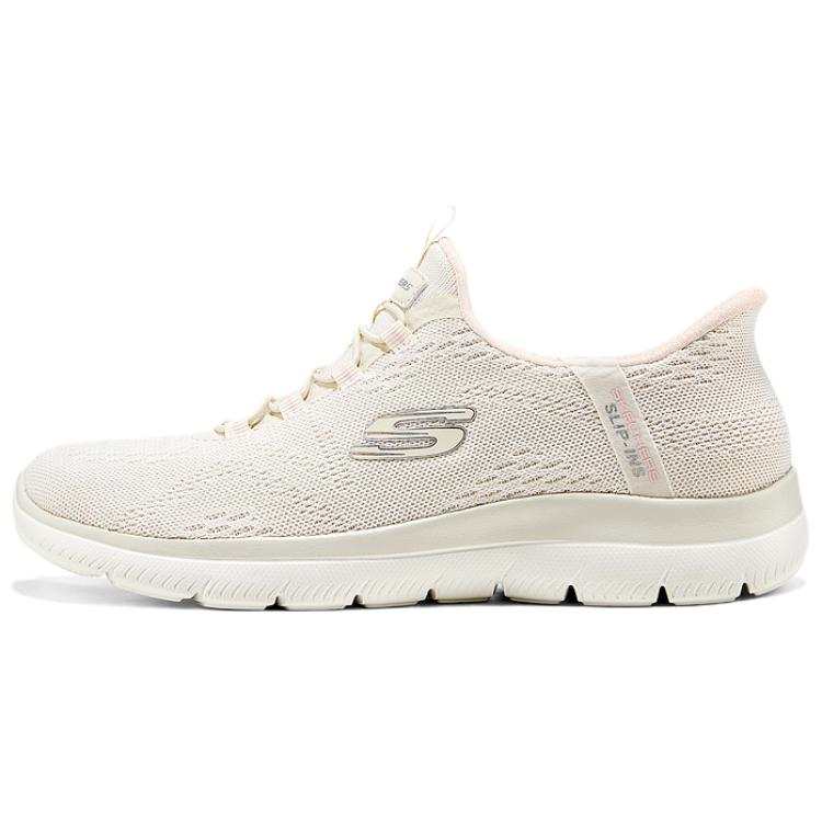 Skechers Summits Fabric Abrasion Resistant Abrasion Resistant Low top Casual Shoes Women's Beige