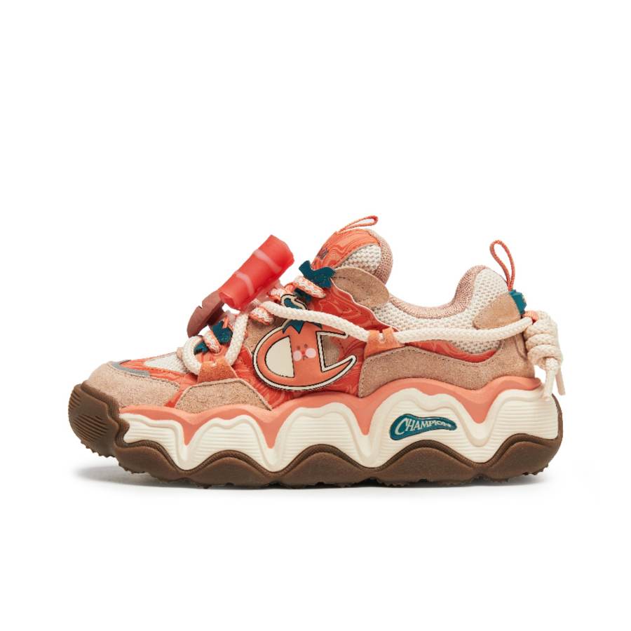 Champion Balance Low top Skateboard Shoes Men's Hot Pots Collection Agate Orange/Sesame Brown