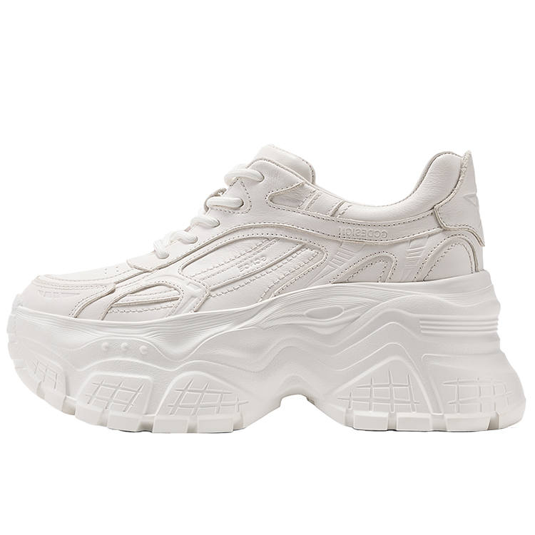 GG-CC GG CC Sports Casual Shoes Height Increasing Low top Platform Chunky Sneakers Women's