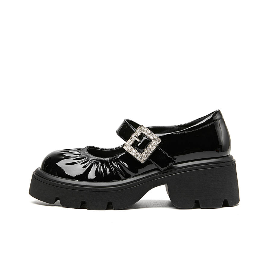 Hotwind Chunky Heel Mary Jane Shoes Women's