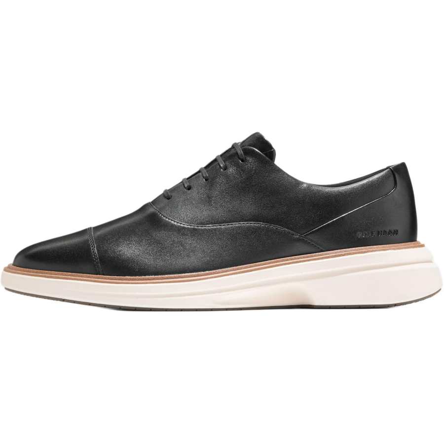 COLE HAAN ORIGINAL GRAND Collection Cow Leather Casual Shoes Men's Black