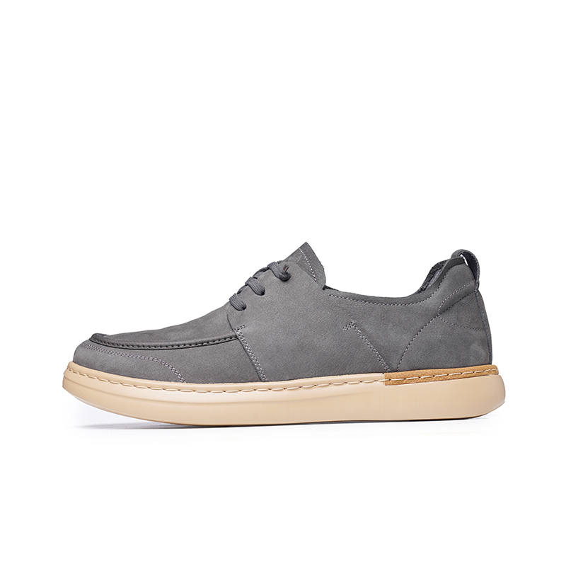 LAORENTOU Casual Leather Shoes Men's Low Top