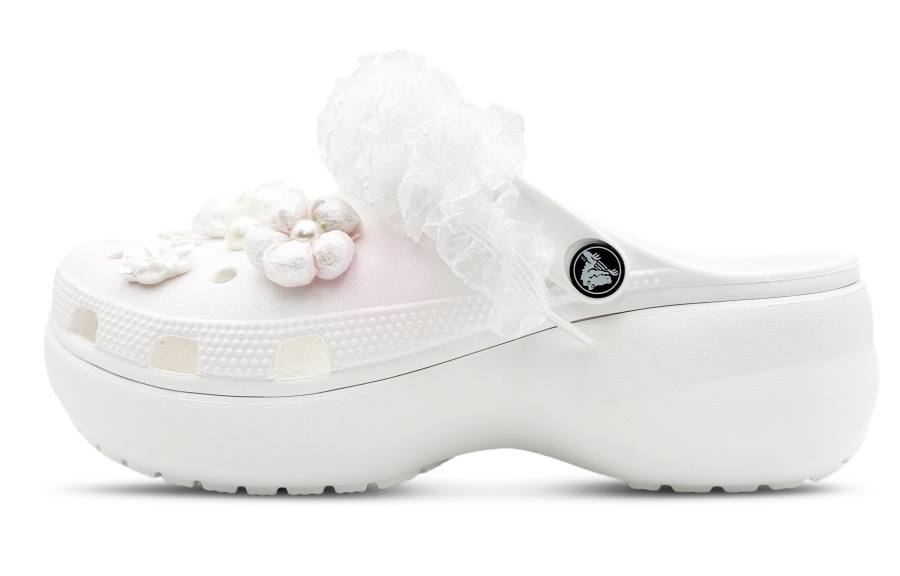Crocs Crocs Classic Platform Clog EVA Clogs Women's White