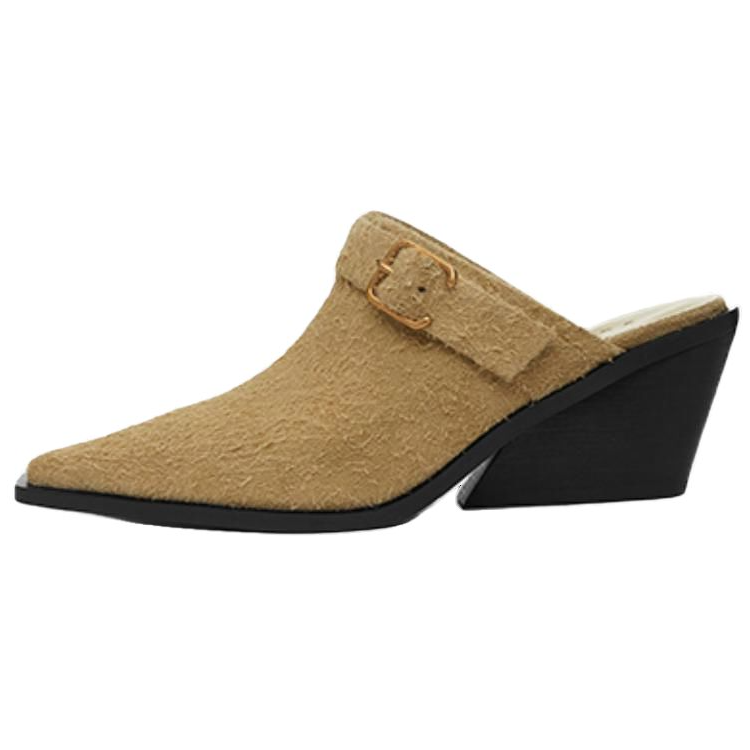 IMMI Abrasion Resistant Closed Toe Slippers Women's Camel