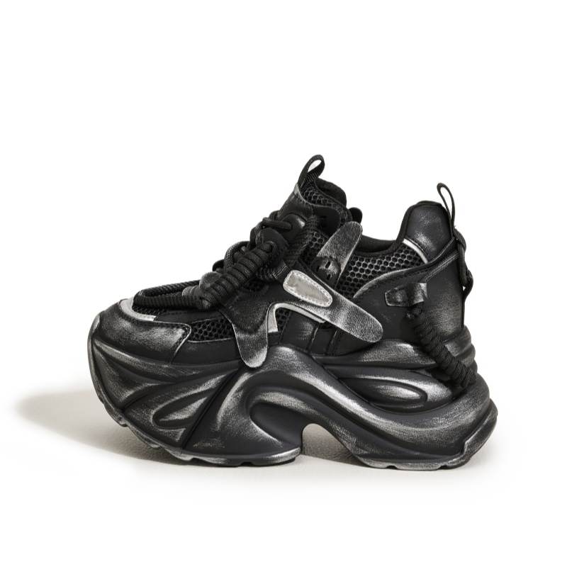 MILANLIANGE Microfiber Leather Cushioning Abrasion Resistant Height Increasing