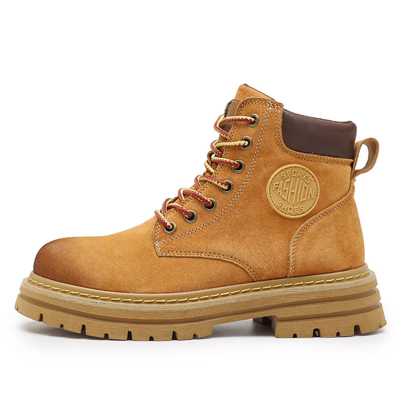 CariteSport Combat Boots Unisex Yellow