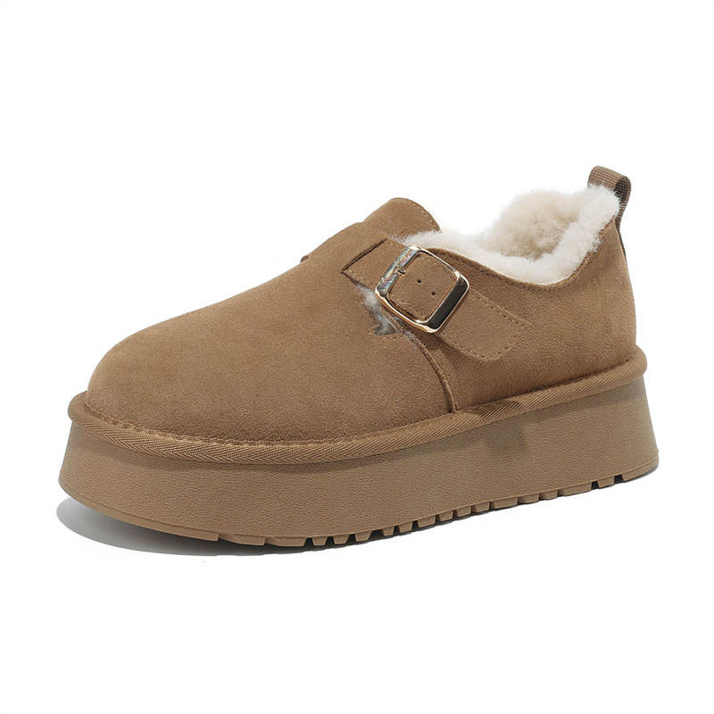 JOSINY JOSINY Snow Boots Women's Dark Gray/Camel
