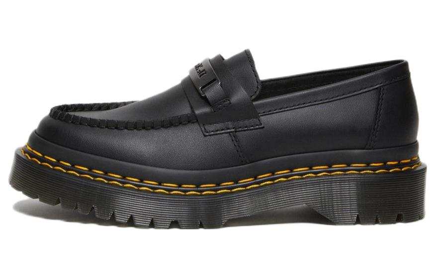 Dr.Martens Dr. Martens Penton Bex Double Stitch Leather Loafers 'Black Poly Rip Stop + Element'
