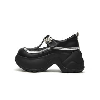 ST&SAT Chunky Heel Mary Jane Shoes Women's