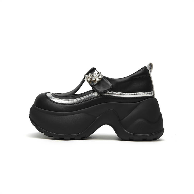 ST&SAT Chunky Heel Mary Jane Shoes Women's