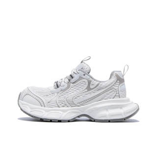 PARK DANCE Pu Breathable Low top Chunky Sneakers Women's White