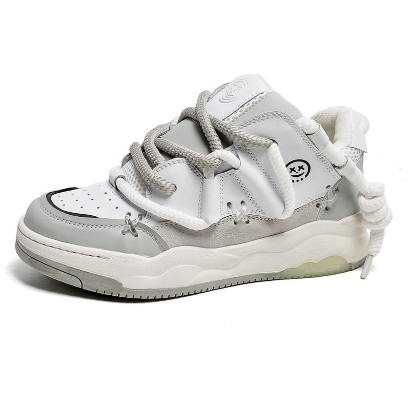 NIANZOUSUO PU, Mesh Slip Resistant And Breathable Low top Skateboard Shoes Unisex