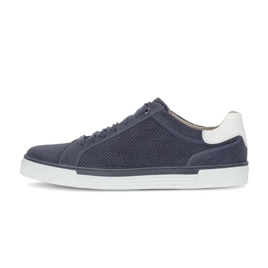 Gabor Slip Resistant Abrasion Resistant Low top Skateboard Shoes Men's Blue