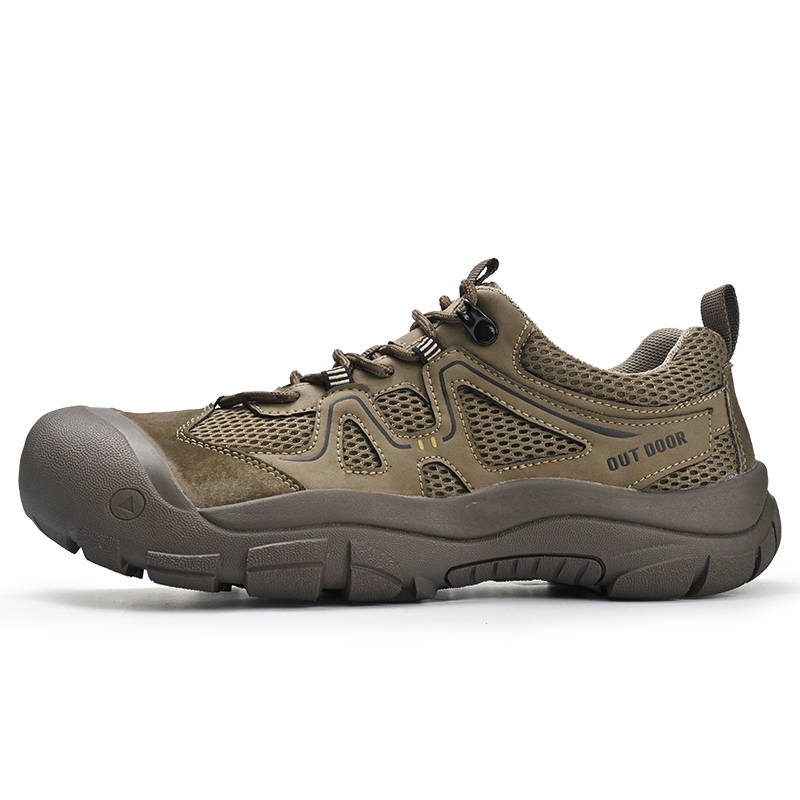JIGONGYANG Mesh Outdoor Low top Mountaineering Shoes Men's